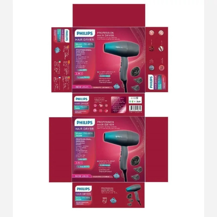 سشوار حرفهای Philips PH-4876 توربو دار